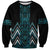 Paua Shell Aotearoa Mangopare Kowhaiwhai and Niho Taniwha Sweatshirt Maori New Zealand