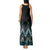 Paua Shell Aotearoa Mangopare Kowhaiwhai and Niho Taniwha Tank Maxi Dress Maori New Zealand