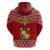 Tonga Rugby Hoodie 2023 World Cup Tongan Kupesi Ngatu Pattern LT14 - Polynesian Pride