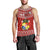 Tonga Rugby Men Tank Top 2023 World Cup Tongan Kupesi Ngatu Pattern LT14 - Polynesian Pride