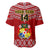 Custom Tonga Rugby Baseball Jersey 2023 World Cup Tongan Kupesi Ngatu Pattern LT14 - Polynesian Pride