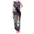 Personalised New Zealand Darts Tank Maxi Dress Ngutukaka Manaia Taniko Luxury Purple - Polynesian Pride