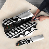 Fiji Day 1970 Umbrella For Fiji Ever Fiji Tapa Pattern White LT14 - Polynesian Pride
