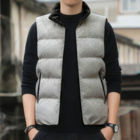 Tonga White Sunday Sleeveless Puffer Jacket Fakame Tongan Ngatu Turtle LT14 - Polynesian Pride