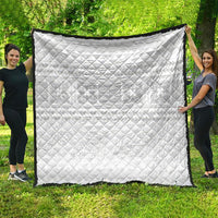 Samoa White Sunday Quilt Lotu Tamaiti Samoan Siapo Teuila Flowers LT14 - Polynesian Pride