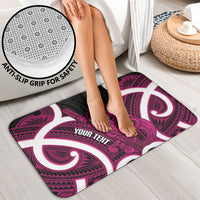 Mawhero Aotearoa Atua Tumatauenga Personalised Bathroom Set Maori God Of War Tiki With Taiaha LT14 - Polynesian Pride