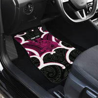 Mawhero Aotearoa Atua Tumatauenga Personalised Car Mats Maori God Of War Tiki With Taiaha LT14 - Polynesian Pride