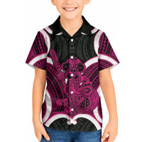 Mawhero Aotearoa Atua Tumatauenga Personalised Hawaiian Shirt Maori God Of War Tiki With Taiaha LT14 - Polynesian Pride