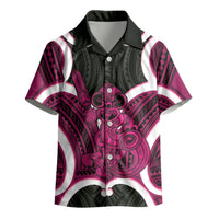 Mawhero Aotearoa Atua Tumatauenga Personalised Kid Hawaiian Shirt Maori God Of War Tiki With Taiaha LT14 - Polynesian Pride