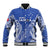 Custom Manu Samoa Rugby 2024 Baseball Jacket Go Champions Samoan Tattoo