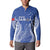 Custom Manu Samoa Rugby 2024 Button Sweatshirt Go Champions Samoan Tattoo