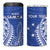 Custom Manu Samoa Rugby 2024 4 in 1 Can Cooler Tumbler Go Champions Samoan Tattoo