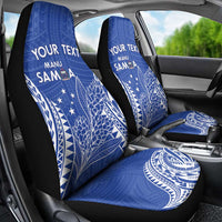 Custom Manu Samoa Rugby 2024 Car Seat Cover Go Champions Samoan Tattoo