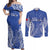 Custom Manu Samoa Rugby 2024 Couples Matching Off Shoulder Maxi Dress and Long Sleeve Button Shirt Go Champions Samoan Tattoo