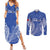 Custom Manu Samoa Rugby 2024 Couples Matching Summer Maxi Dress and Long Sleeve Button Shirt Go Champions Samoan Tattoo