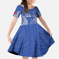 Custom Manu Samoa Rugby 2024 Family Matching Mermaid Dress and Hawaiian Shirt Go Champions Samoan Tattoo