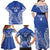 Custom Manu Samoa Rugby 2024 Family Matching Off Shoulder Maxi Dress and Hawaiian Shirt Go Champions Samoan Tattoo