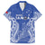 Custom Manu Samoa Rugby 2024 Family Matching Off Shoulder Short Dress and Hawaiian Shirt Go Champions Samoan Tattoo