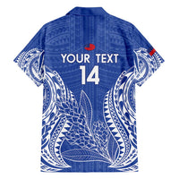 Custom Manu Samoa Rugby 2024 Family Matching Puletasi and Hawaiian Shirt Go Champions Samoan Tattoo