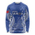 Custom Manu Samoa Rugby 2024 Long Sleeve Shirt Go Champions Samoan Tattoo