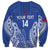 Custom Manu Samoa Rugby 2024 Sweatshirt Go Champions Samoan Tattoo