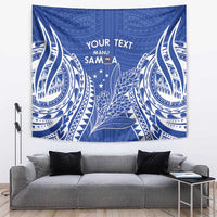 Custom Manu Samoa Rugby 2024 Tapestry Go Champions Samoan Tattoo
