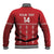 Custom Tonga Rugby 2024 Baseball Jacket Go Champions Ikale Tahi Ngatu Pattern