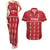 Custom Tonga Rugby 2024 Couples Matching Tank Maxi Dress and Hawaiian Shirt Go Champions Ikale Tahi Ngatu Pattern