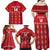 Custom Tonga Rugby 2024 Family Matching Off Shoulder Maxi Dress and Hawaiian Shirt Go Champions Ikale Tahi Ngatu Pattern