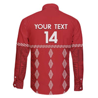 Custom Tonga Rugby 2024 Family Matching Puletasi and Hawaiian Shirt Go Champions Ikale Tahi Ngatu Pattern LT14 - Polynesian Pride