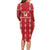 Custom Tonga Rugby 2024 Long Sleeve Bodycon Dress Go Champions Ikale Tahi Ngatu Pattern