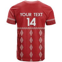 Custom Tonga Rugby 2024 T Shirt Go Champions Ikale Tahi Ngatu Pattern LT14 - Polynesian Pride
