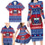 Personalised Samoa Christmas Family Matching Long Sleeve Bodycon Dress and Hawaiian Shirt Samoan Coat Of Arms Manuia Le Kirisimas LT14 - Polynesian Pride