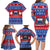 Personalised Samoa Christmas Family Matching Long Sleeve Bodycon Dress and Hawaiian Shirt Samoan Coat Of Arms Manuia Le Kirisimas LT14 - Polynesian Pride