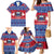 Personalised Samoa Christmas Family Matching Mermaid Dress and Hawaiian Shirt Samoan Coat Of Arms Manuia Le Kirisimas LT14 - Polynesian Pride