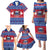 Personalised Samoa Christmas Family Matching Puletasi Dress and Hawaiian Shirt Samoan Coat Of Arms Manuia Le Kirisimas LT14 - Polynesian Pride