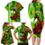 Personalised Hawaii Christmas Family Matching Long Sleeve Bodycon Dress and Hawaiian Shirt Mele Kalikimaka Kakau Polynesian Shark Tattoo LT14 - Polynesian Pride