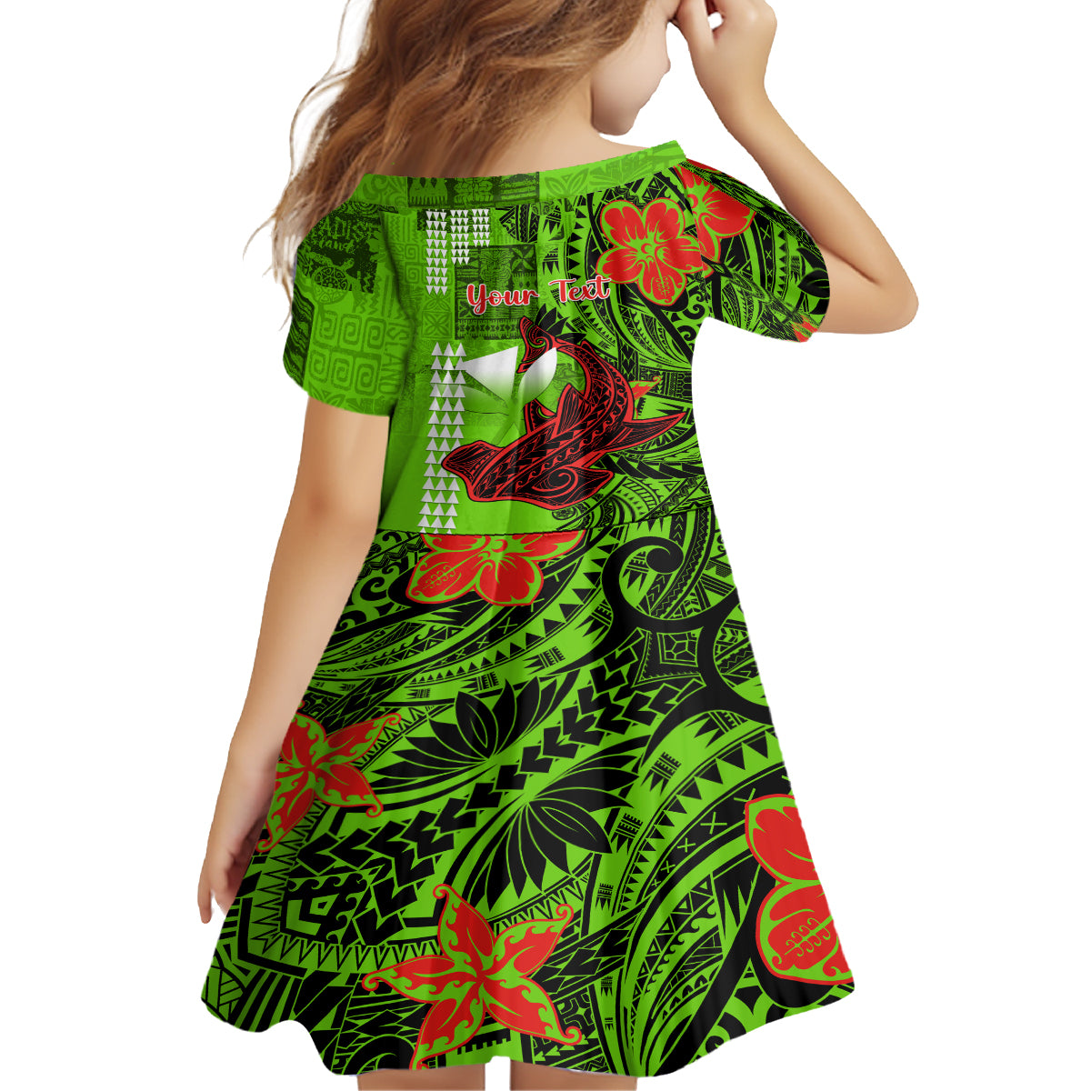 Personalised Hawaii Christmas Family Matching Summer Maxi Dress and Hawaiian Shirt Mele Kalikimaka Kakau Polynesian Shark Tattoo LT14 - Polynesian Pride