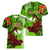 Personalised Hawaii Christmas Women V Neck T Shirt Mele Kalikimaka Kakau Polynesian Shark Tattoo LT14 - Polynesian Pride