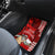 Personalised Hawaii Christmas Car Mats Mele Kalikimaka Surfing Santa Claus LT14 - Polynesian Pride