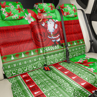 Personalised Hawaii Christmas Back Car Seat Cover Mele Kalikimaka Hawaiian Santa Tropical Vibes