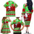 Personalised Hawaii Christmas Family Matching Off Shoulder Long Sleeve Dress and Hawaiian Shirt Mele Kalikimaka Hawaiian Santa Tropical Vibes LT14 - Polynesian Pride