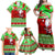 Personalised Hawaii Christmas Family Matching Off Shoulder Maxi Dress and Hawaiian Shirt Mele Kalikimaka Hawaiian Santa Tropical Vibes LT14 - Polynesian Pride