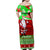 Personalised Hawaii Christmas Family Matching Off Shoulder Maxi Dress and Hawaiian Shirt Mele Kalikimaka Hawaiian Santa Tropical Vibes LT14 - Polynesian Pride