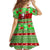 Personalised Hawaii Christmas Kid Short Sleeve Dress Mele Kalikimaka Hawaiian Santa Tropical Vibes LT14 - Polynesian Pride
