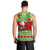 Personalised Hawaii Christmas Men Tank Top Mele Kalikimaka Hawaiian Santa Tropical Vibes LT14 - Polynesian Pride