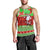 Personalised Hawaii Christmas Men Tank Top Mele Kalikimaka Hawaiian Santa Tropical Vibes LT14 - Polynesian Pride