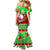 Personalised Hawaii Christmas Mermaid Dress Mele Kalikimaka Hawaiian Santa Tropical Vibes LT14 - Polynesian Pride