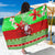 Personalised Hawaii Christmas Sarong Mele Kalikimaka Hawaiian Santa Tropical Vibes LT14 One Size 44 x 66 inches Red - Polynesian Pride