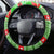 Hawaii Christmas Steering Wheel Cover Mele Kalikimaka Hawaiian Santa Tropical Vibes